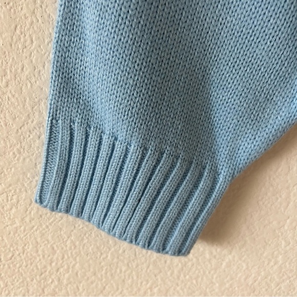 Deadtock Vintage Southpole 90's Y2K Hiphop Quarter Zip Ribbed Sweater  SZ Large - Picture 7 of 14